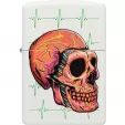 Zippo Cyber Skull Lighter lights ZO74414