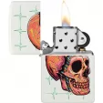 Zippo Cyber Skull Lighter lights ZO74414