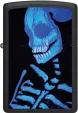 Zippo 218 Glowing Skull Design lights ZO75614