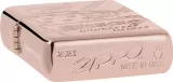 Zippo Script Collectable Lighter lights ZO75628