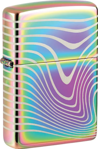 Zippo Wavy Pattern Design lights ZO75652