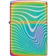 Zippo Wavy Pattern Design lights ZO75652