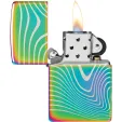 Zippo Wavy Pattern Design lights ZO75652