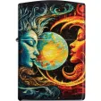 Zippo Spiritual Sun And Moon Design lights ZO76395