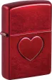 Zippo Stamped Heart Design - ZO76441