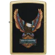 Zippo Harley Street Brass lights ZO77165