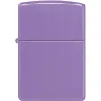 Zippo Reg Smokey Lavender Matte lights ZO77168
