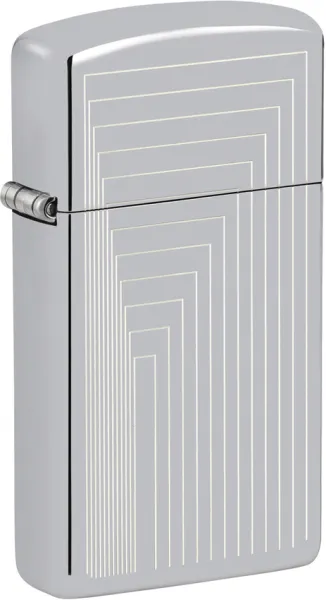 Zippo Slim Laser Pattern Lighter lights ZO77213