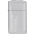 Zippo Slim Laser Pattern Lighter lights ZO77213