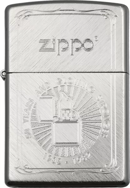 Zippo 50th Anniversary Lighter lights ZO78233