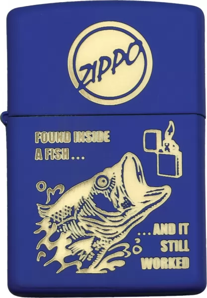 Zippo Fish Belly Lighter lights ZO78846