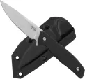 ZA-PAS Knives Ambro 2 Fixed Blade Black ZPKAM2GBK
