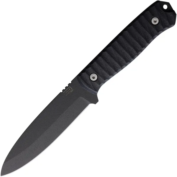 ZA-PAS Knives VENI Fixed Blade Black ZPKVN1BK