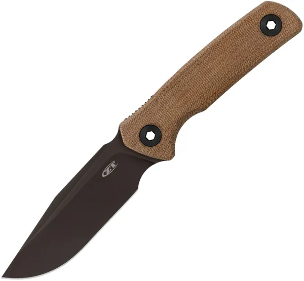 Zero Tolerance 0004 Fixed Blade Micarta knives ZT0004