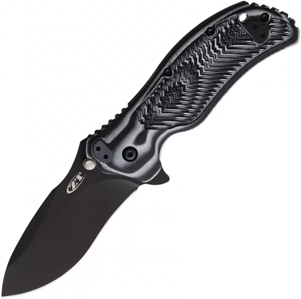 Zero Tolerance Linerlock A-O Black-Gray knives ZT0350BG