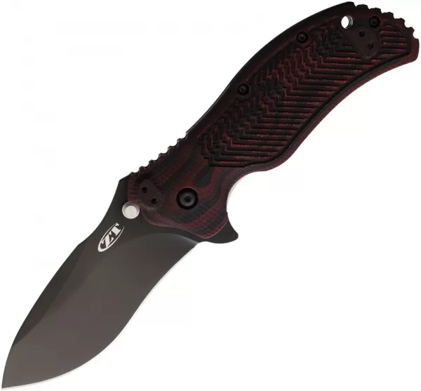 Zero Tolerance Linerlock A-O Black Cherry knives ZT0350C