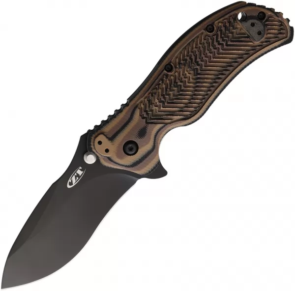 Zero Tolerance Linerlock A-O Hyena Brown knives ZT0350HB
