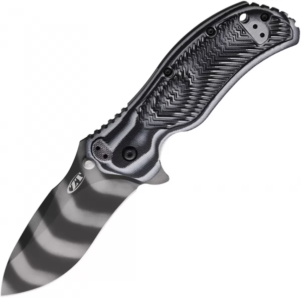Zero Tolerance Linerlock A-O Black-Gray knives ZT0350TSBG