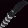 Zero Tolerance Linerlock A-O Tritium knives ZT0350TSTR