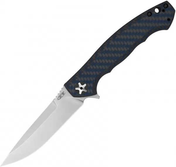 Zero Tolerance Large Sinkevich Framelock CF knives ZT0452BLUCF