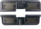Double Sided 23rd Psalm AR-15 Laser Engraved Ejection Port Dust Cover
