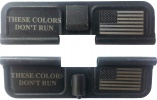 Double Sided These Colors Don't Run AR-15 Laser Engraved Ejection Port Dust Cover