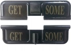 Double Sided Get Some Laser Engraved Ejection Port Dust Cover