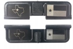 Double Sided Texas State Flag Laser Engraved Ejection Port Dust Cover