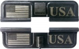 Double Sided USA Flag AR-15 Laser Engraved Ejection Port Dust Cover