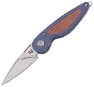 Firestone Eickhorn Gent.bl-blk W-wood In Knives EH0001WGNB