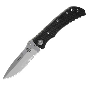 Lone Wolf Harsey T1 Tactical Serrated Knives LC17400-SER