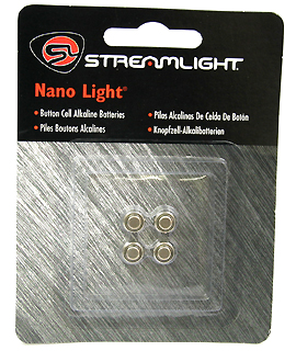 Streamlight Nano Light Battery-4 Pack flashlights 61205