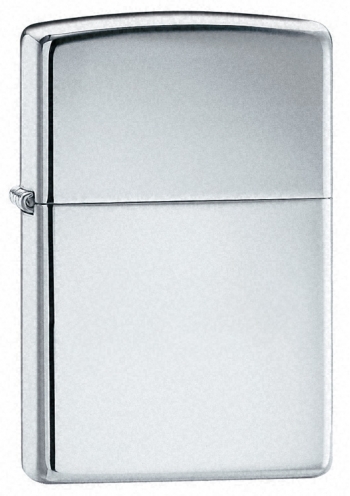 Zippo High Polish Silver Plate lights 114