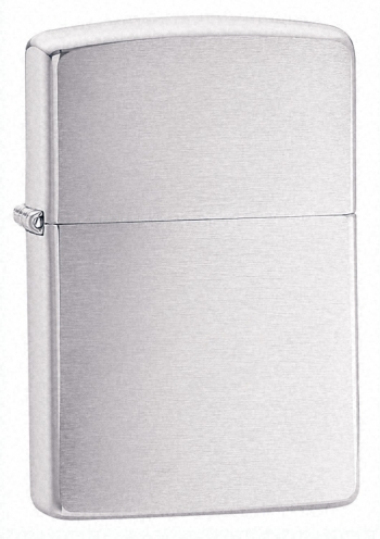 Zippo Armor brushed chrome lighter (model 162)