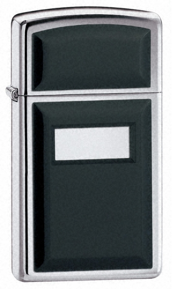 Zippo 1655 High Polish Chrome UltraliteChromeBlack