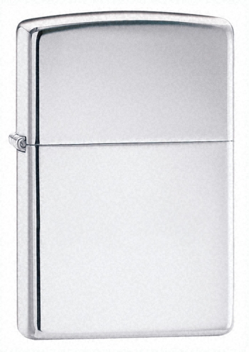 Zippo Armor high polished chrome lighter (model 167)