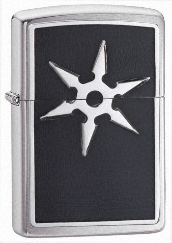 Windproof Lighter Z20334 6 Point Throwing Star
