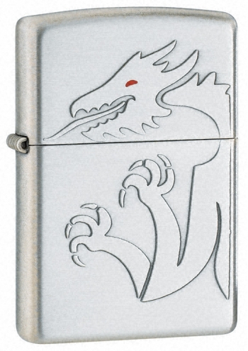 Zippo Red Eyed Dragon lights 20470