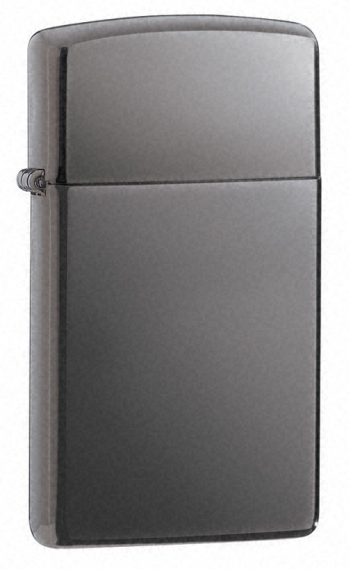 Zippo 20492 Slim Black Ice Lighter Windproof Lid
