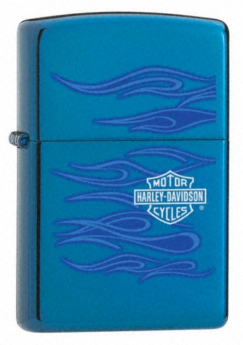 Zippo 20711 Harley Davidson Ghost Sapphire lighter