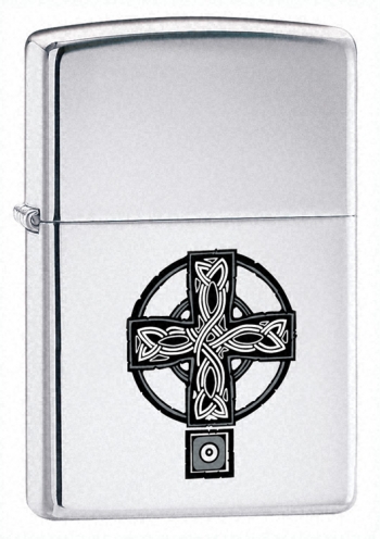 Zippo Celtic Cross 20850 Lighter Windproof Lid