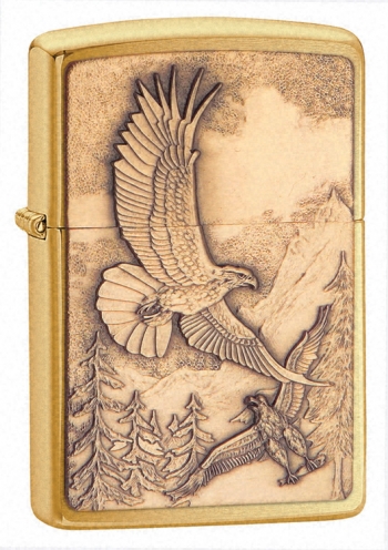 20854 Where Eagles Dare Emblem Lighter Windproof 20854