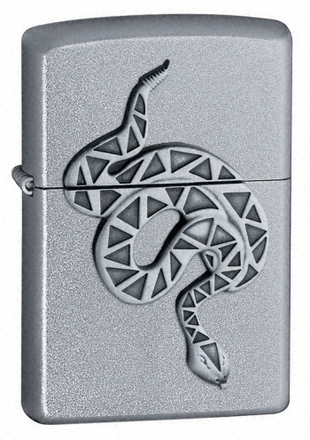 Zippo Slitherng Serpent Emblem lights 20858
