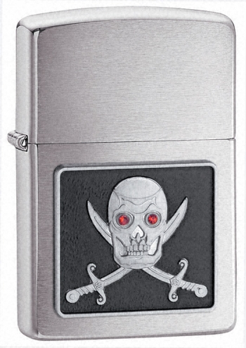 Zippo Piercing Pirate Eye lights 20881