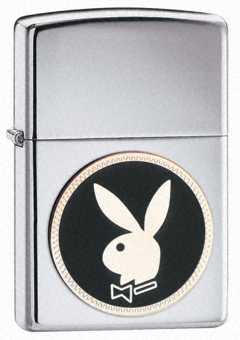 Zippo Playboy Rabbit Head lights 20890