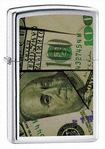 Zippo The Benjamins lights 20912