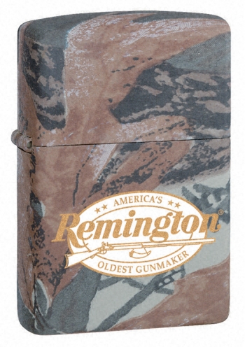 Zippo Remington Gunmaker Camo lights 20964