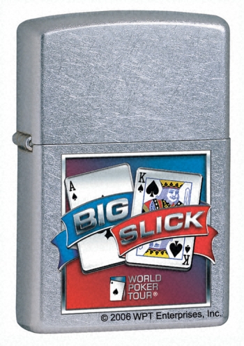 Zippo Wpt Big Slick Street Chrome lights 20984