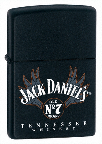 Zippo **jack Daniels Wing Logo lights 21017