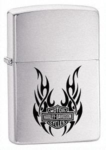Zippo Hd Tribal Wings Br Chrome lights 21046